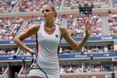 Karolína Plíšková ve finále US Open 2016 s Angelique Kerberoovu