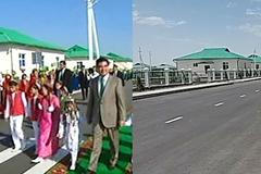 Postavili pro prezidenta Potěmkinovu vesnici. Pak z ní zase všichni zmizeli