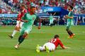 Euro 2016, Portugalsko-Maďarsko: Nani slaví gól na 2:2
