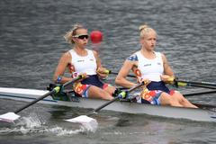 OH 2016, veslování: Kristýna Fleissnerová a Lenka Antošová