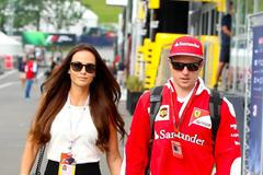 Kimi Raikkönen a Minttu Virtanenová