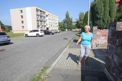 ulice Kovářská, Varnsdorf - po návštěvě Babiše