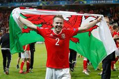 Euro 2016, Wales-Belgie: Chris Gunter
