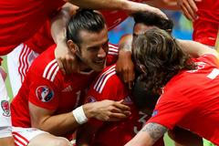 Euro 2016, Rusko-Wales: Wales slaví gól na 0:2