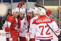 Baráž, Slavia-K.Vary: radost Slavie