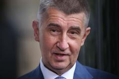 Andrej Babiš na schůzce s Milošem Zemanem v Lánech