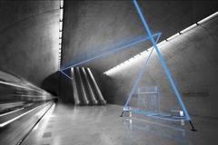 Studentský návrh stanice metra Náměstí míru