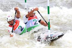 SP vodní slalom, Troja 2015: Ladislav Škantár a Peter Škantár