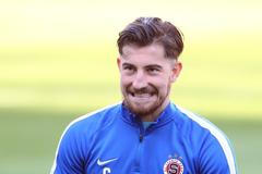 EL, trénink Sparty: Lukáš Vácha