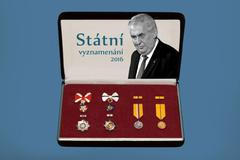 grafika - Státní vyznamenání 2016