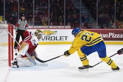 MS 20, Česko-Švédsko: Daniel Vladař - Jonathan Dahlén