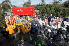 Likvidace uprchlického tábora "Džungle" v Calais