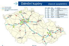 Zpoplatnění dálnic v roce 2017