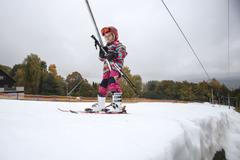 Skiareál Monínec – první sníh a lyžování – 26. října 2016