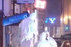 Karlovo náměstí výbuch v telefonní budce pyrotechnici