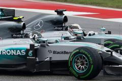 F1, VC USA 2015: Nico Rosberg a Lewis Hamilton, Mercedes