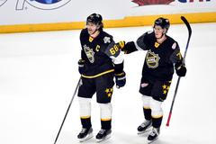 NHL: All Star Game 2016: Jaromir Jágr (68) a Dylan Larkin (71)