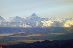 Mount Aspiring na Novém Zélandu.