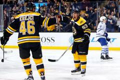 NHL: Boston Bruins vs. Torontno Maple Leafs (Krejčí)