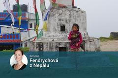 Simona Fendrychová z Nepálu