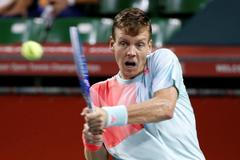 Tomáš Berdych na turnaji v Tokiu