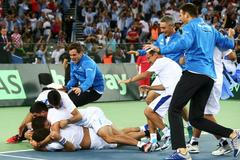 Argentinci slaví vítězství v Davis Cupu