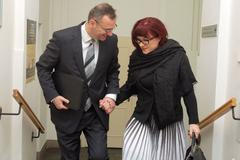 Nečas, Nečasová a Boček u soudu