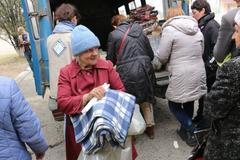 Ukrajina - Luhanske - Člověk v tísni