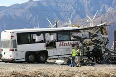 Havárie autobusu v Kalifornii