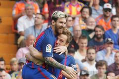 Lionel Messi a Ivan Rakitič