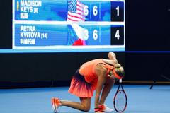 Petra Kvitová na turnaji v Pekingu