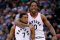 Kyle Lowry a DeMar DeRozan (Toronto Raptors)