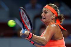 Petra Kvitová na turnaji v Pekingu