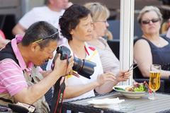 Asijští turisté v Praze