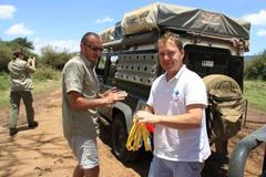 Aleš Bárta - nemocnice v Itibo