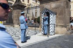 Pražský hrad, výměna hradní stráže, ilustrační foto