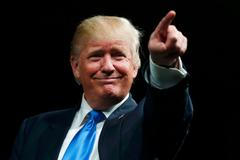 Donald Trump na mítinku v Severní Karolíně