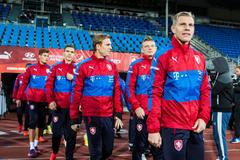 Trénink české fotbalové reprezentace v Ostravě před zápasem proti Ázerbájdžánu (9.10.2016)