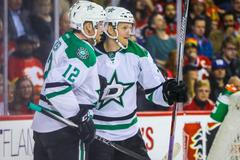 NHL: Calgary Flames vs. Dallas Stars (Radek Faksa)