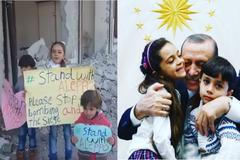 Bana Al Abed - srovnávací foto