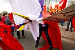 V soutěži Czech Press Photo zvítězil snímek protestů proti návštěvě čínského prezidenta
