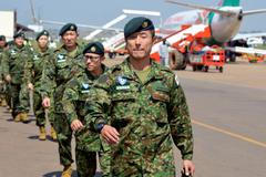 Japonštní vojáci na mírové misy v Jižním Súdánu