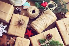 vánoce, dárky, žena