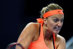 Petra Kvitová na turnaji v Pekingu