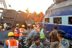 Vlakové neštěstí v Indii