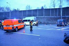 Dálnice D1 - Středočeský kraj - nehody - ledovka