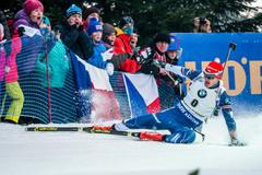Spadl, zlomil pažbu a končil padesátý. Přesto byl Moravec pro české fanoušky největším hrdinou