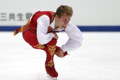 Krasobruslař Michal Březina