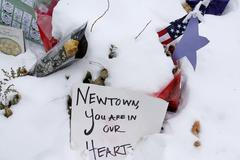 newtown - usa - sandy hook - leden 2013