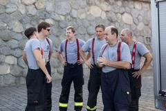 Cvičení hasičů na Vltavě